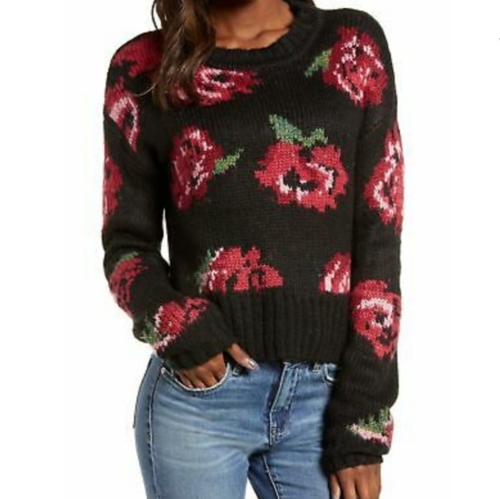 Cotton Emporium floral sweater